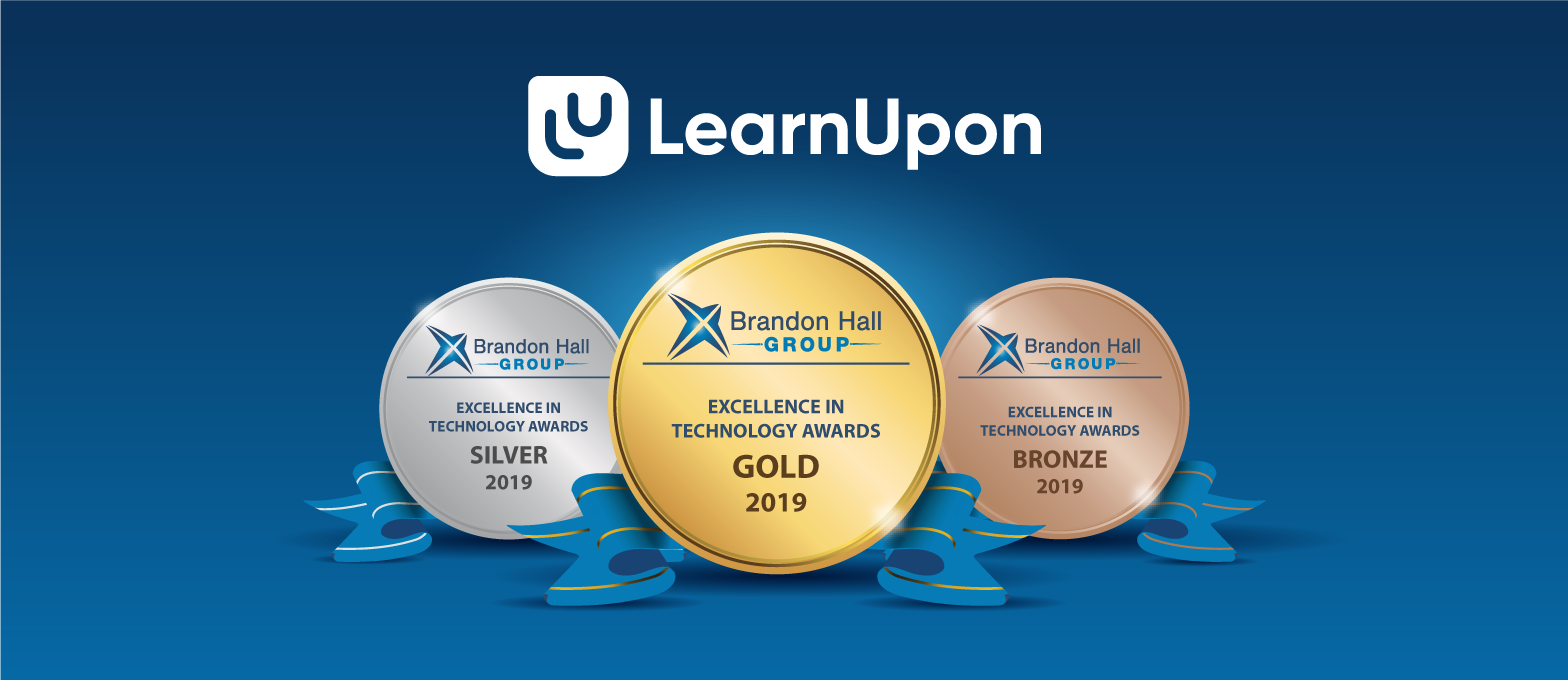 LearnUpon Takes Gold at the 2019 Brandon Hall Tech Awards