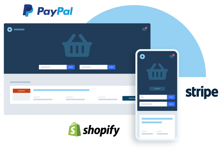 An image highlighting how you can sell training using Learnupon and accept Stripe and Paypal
