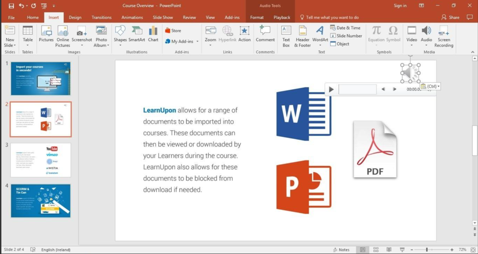 how to convert your elearning powerpoint to video learnupon how to turn a powerpoint into a video